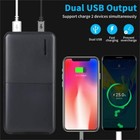 50000mah Portable Power Bank Lcd Led Dual Usb Battery Charger For Mobile Phone