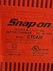 2 Pack  Snap-on Tools Ctc420 Dual 9 6v-18v Oem Battery Charger X 2