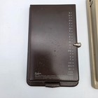 2 X Vintage Address File Bates List Finder Director Cavalier Model Mid Century