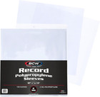 33 Rpm Record Sleeves - 100 Ct   Polypropylene Vinyl Record Outer Sleeves   2   