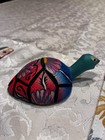 Alebrije Hand Painted   Carved Alebrije Turtle Sculpture Oaxacan Folk Art Signed
