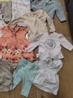  955     Huge Bundle Of Baby Girl Clothes 0-3-6months Next George H m M s Disney 