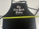 Vintage New York Times Newspaper News Stand Vendor Apron Paper Boy History 1980s
