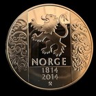 Norway 2014 Silver Medal - Wwii German Occupation- 0 64 Oz Asw