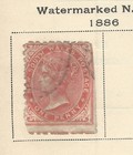 1886-1897 New South Wales Stamp Lot On Partial Album Pages