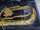 Vintage Conn Baritone Horn Elkhart Ind 3 Valve Usa   Case