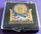 Nagano 1998 Winter Olympic Games Gold Medal Women s Freestyle Aerials Pin In Box