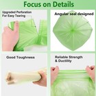 Small Trash Bags 1 2 Gallon - Biodegradable Garbage Bags Recycling Eco-friend   