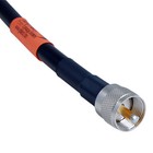 Rg-213 u Milspec Coaxial Cable Assembly - 50 Feet Long - Uhf Male - Pl-259 - Ham