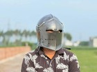 Medieval Steel Barbuta Helmet  Medieval Knight Armor  Warrior Larp Cosplay Armor