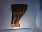 World War Ii Italian   Army Leather Pistol Holster Us Bring Back Dated 1943