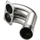 Stainless Steel 3 5  Intake Elbow For Dodge Ram 2500 6 7l Cummins Turbo Diesel