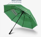 New Weatherman Golf 68  Green Micro Drinks Arnold Palmer Umbrella Beach Nib