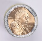 2000-p Sacagawea Dollar Roll Of  25 Us Mint Bu Uncirculated