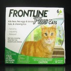 Frontline Plus For Cats And Kittens 6 Doses   Genuine Usa Epa Approve