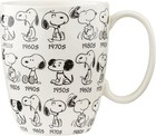 Department 56 Cq8552 Snoopy Peanuts 65th Anniversary Mug 12 Oz New In Box