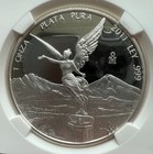 2011 Mexico 1 Oz-1 20 Oz Silver Libertad Proof Coin Five Coins Set All Ngc Pf69