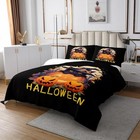 Happy Halloween Kids Bedspread Size moon Pumpkin Lantern King Halloween 01