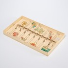 Set Of 8 Vintage Mcm Art Glass Tropical Fish Bird Swizzle Sticks Cocktail
