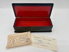 Vintage 1982 Fedoskino Russian Lacquer Box     Signed Ussr Soviet Art     Troika