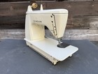 Vintage Singer Zig-zag Touch   Sew Model 648 W  Original Pedal And Accessories