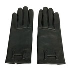 Hermes Bastille H202053g Black Agn  s Glace - Women s Gloves