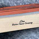Idea Wood Rubber Stamp Flower Frame Background