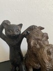 Vintage  Figurine Dog And Cat Puppy And Kitten Funny 8   