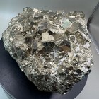 Brassy  Lustrous    Big Pyrite Crystals-no Matrix  926g Cabinet Mineral Specimen