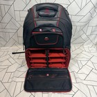 6 Six Pack Fitness Elite Travel Fit Gym Backpack Bag System W meal Prep Dividers