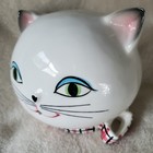 Holt Howard Cozy Kitten White String Holder Vintage 1958 Wall Hanger Art Japan