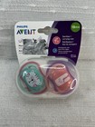 Philips Avent Infant Ultra Air 2pk Baby Pacifier Binky Tiger Bunny 18m  New