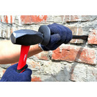 Hyper Tough 2 5 Lb Small Sledge Hammer  Fiberglass Handle With Comfort Grip