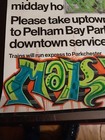 Original Nyc Graffiti Subway Sign - Mta - 6 Train - Make  - 11  X 17 