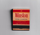1 Vintage Original Pack Of Winston Cigarettes Matchbook Matches Unused Nos 1950s