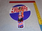 Vintage Sparkling Pepsi Cola Soda Bottle    woman 12  Metal Soda Gasoline Oil Sign