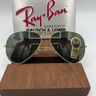 G1n Without Tags Vintage Bl Ray Ban Bausch  Lomb Gold Aviators G15 Gray 58mm L02