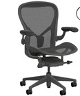 Herman Miller Aeron Remastered V2 Ergonomic Mesh Office Chair Size B Graphite