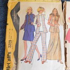 Vogue Mccalls Sewing Pattern Lot Of 4 Womens Dress Coat Blouse Outfit Vintage