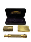 Antique 1920s Gillette Safety Razor   Case Set Usa Vintage A061
