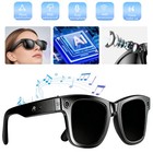 Ai Smart Glasses With Camera Bluetooth Open-ear Audio Video Recording Sunglasses