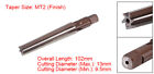 Mt2 Morse Taper Reamer H8 Alloy Tool Steel 6 Flute Straight Shank Finish Cutter