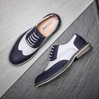 Men s Formal Brogue Dress Lace Up Wing Tip Wedding Office Business Shoes Party 