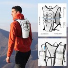 Inoxto Running Vest For Women Men With 500ml Soft Flask