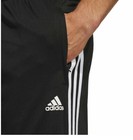 Adidas Men s Active Shorts 3-stripes Shorts With Zipper Pocket Black 7 Inch
