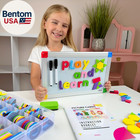 291pcs Abc Magnets Board Magnetic Letters Numbers And Shapes Maker For Kids And