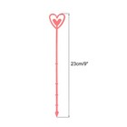 Floral Pick Card Holder  160pcs 9  Plastic Flower Pick Card Holder  Red