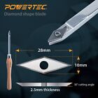 Powertec 71826 Carbide Tipped Woodturning Tool 4 Piece Set  Medium large