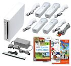 Authentic Wii Console White   Pick Controls Wii Sports Mario Kart   More   Usa