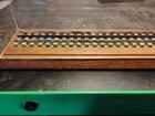 O Gauge Display Case With Wooden Base   Track Section Ex